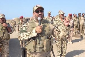 قائد المقاومة الوطنية يجدد الدعوة لإسقاط اتفاق السويد وتشكيل جبهة واحدة ضد الحوثي