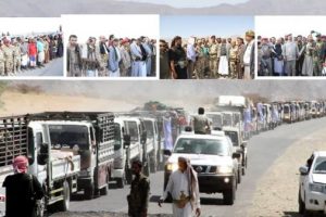 صور | قافلة أبناء الساحل الغربي والقوات المشتركة الأولى تصل مدينة مأرب دعما لأبطال الجيش والمقاومة…