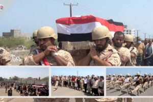 فيديو+صور | المخا.. المقاومة الوطنية تودع بطلين التحقا بركب شهدائها في معركة الشعب المقدسة