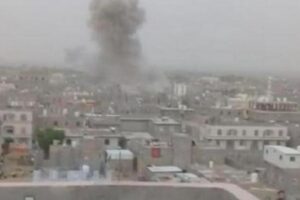 ميليشيا الحوثي تستهدف مدينة مارب بصاروخ باليستي