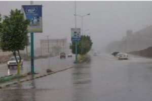 أمطار غزيرة في المهرة ومخاوف من تكرار كارثة السيول