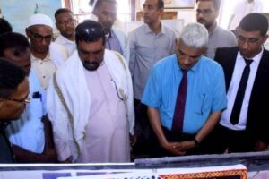 افتتاح معرض تريم المفتوح للرسم الأول