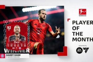 هاري كين افضل لاعب في الدوري الألماني عن شهر أكتوبر