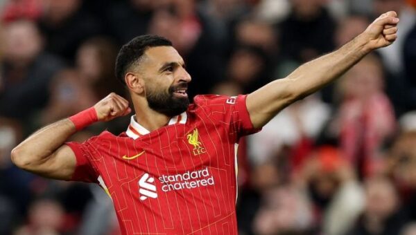 محمد صلاح يتوج بجائزة أفضل لاعب فى مباراة مان سيتى ضد ليفربول