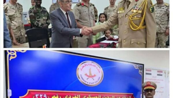 العميد المعصلي ينال درجة الماجستير في العلوم العسكرية من الأكاديمية العسكرية المصرية