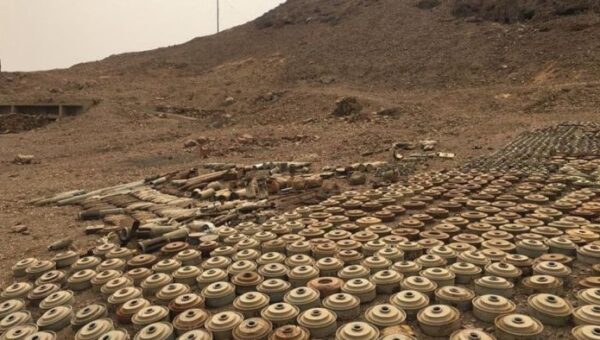 مسام يعلن انتزاع أكثر من 1200 لغم وقذيفة خلال أسبوع
