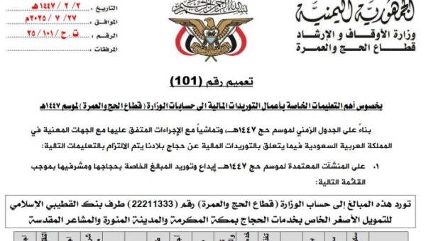 وكالات الحج والعمرة ترفض تعميم “الإيداع المسبق”