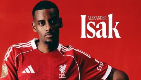 ليفربول يفقد إيزاك قبل موقعة ريال مدريد في دوري الأبطال