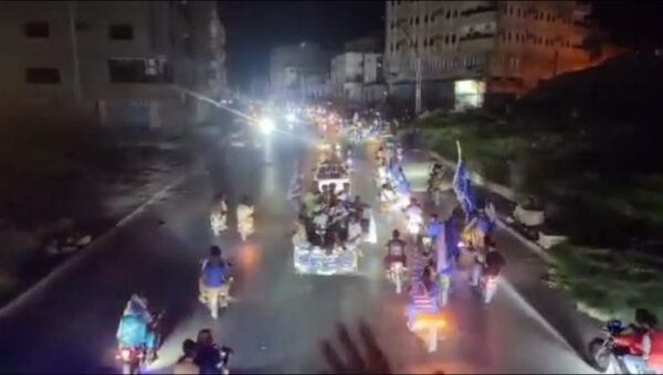 حضرموت.. استقبال شعبي مهيب لنادي تضامن حضرموت عند وصولهم المحافظة