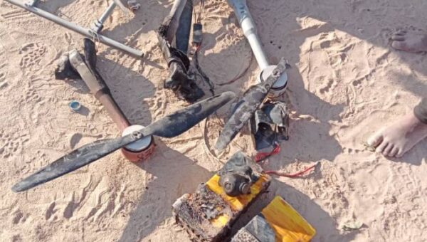 الدفاعات الجوية تُسقط طائرة مسيّرة حوثية في الجوف