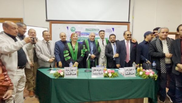 الباحث والإعلامي جمال السودي ينال درجة الماجستير بامتياز