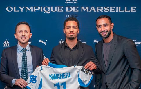 مارسيليا يعلن استعارة نوانيري من أرسنال حتى نهاية الموسم