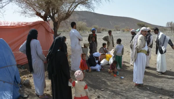منظمة الهجرة الدولية: نزوح 50 أسرة يمنية خلال أسبوع