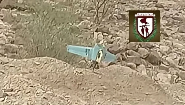 دفاع شبوة تسقط طائرة مسيّرة حوثية في أجواء المحافظة دون خسائر