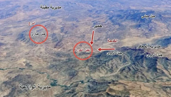 القوات الحكومية تستعيد السيطرة على جبل الكورة الاستراتيجي غربي تعز