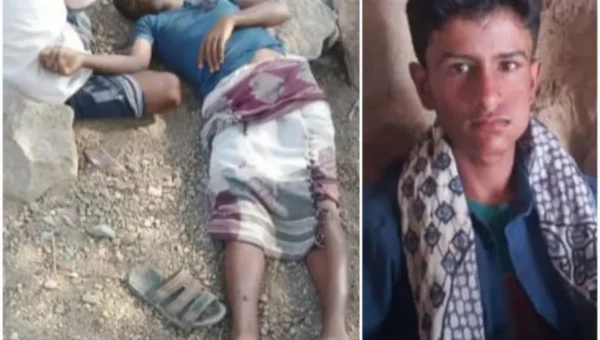 شهيدان مدنيان، أحدهما طفل، برصاص قناص حوثي شمال المسيمير بلحج