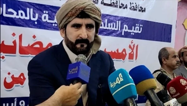 محافظ صنعاء الشيخ عبدالقوي شريف يطلق مبادرة إنسانية لإغاثة أبناء محافظة تعز