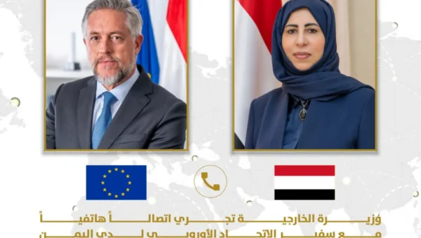 وزيرة الخارجية تطالب بموقف أوروبي حازم لردع الانتهاكات الحوثية