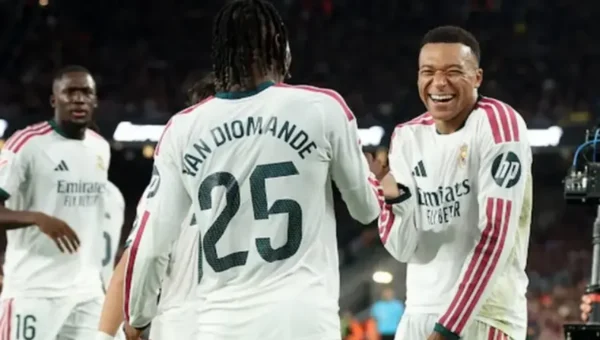 مبابي يفتتح التسجيل لريال مدريد في الكلاسيكو ضد برشلونة